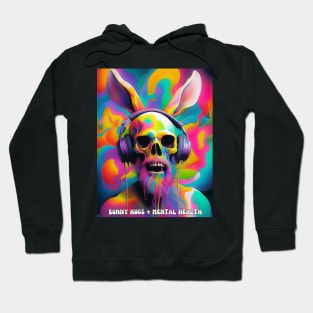 Skull Beard Color Hoodie